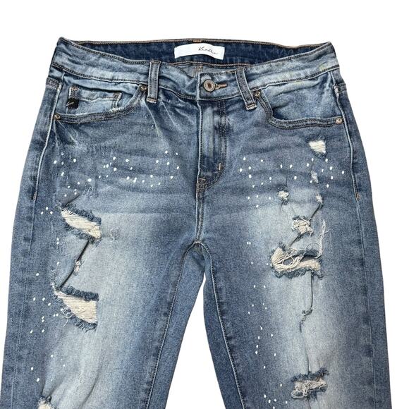 KanCan Mid Rise Boyfriend Jeans 8388L Light Wash 5/26 - Picture 3 of 5